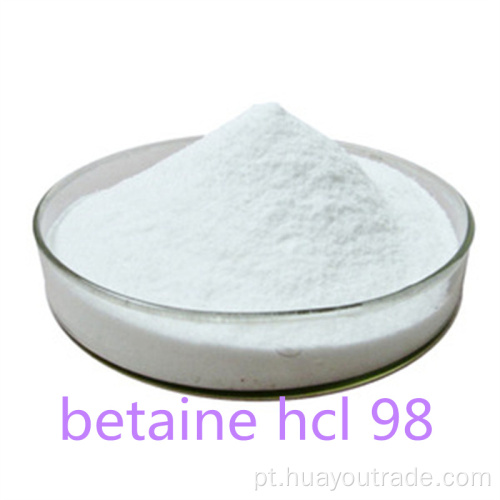Betaína HCl 98% Grade de alimentação